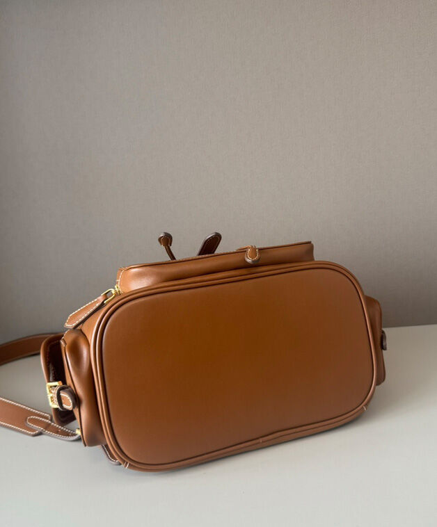 Miumiu Leather Backpack 5BZ042